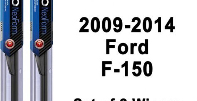 2012 Ford F150 Windshield Wiper Size