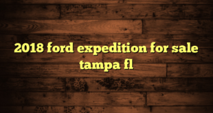 2018 ford expedition for sale tampa fl