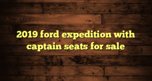 2019 ford expedition with captain seats for sale