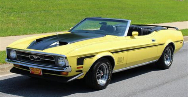 71 Ford Mustang For Sale Classic Icon