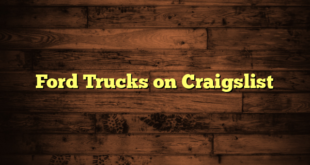 Ford Trucks on Craigslist