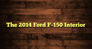 The 2014 Ford F-150 Interior