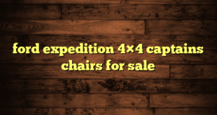 ford expedition 4×4 captains chairs for sale