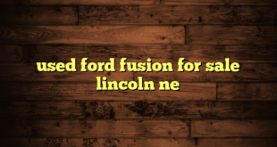used ford fusion for sale lincoln ne