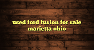 used ford fusion for sale marietta ohio