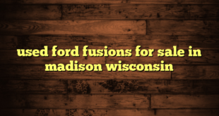 used ford fusions for sale in madison wisconsin