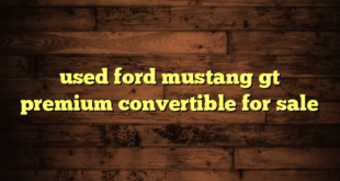 used ford mustang gt premium convertible for sale