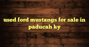 used ford mustangs for sale in paducah ky