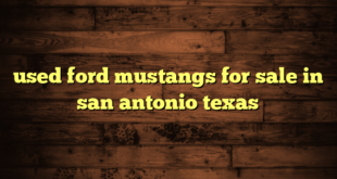 used ford mustangs for sale in san antonio texas